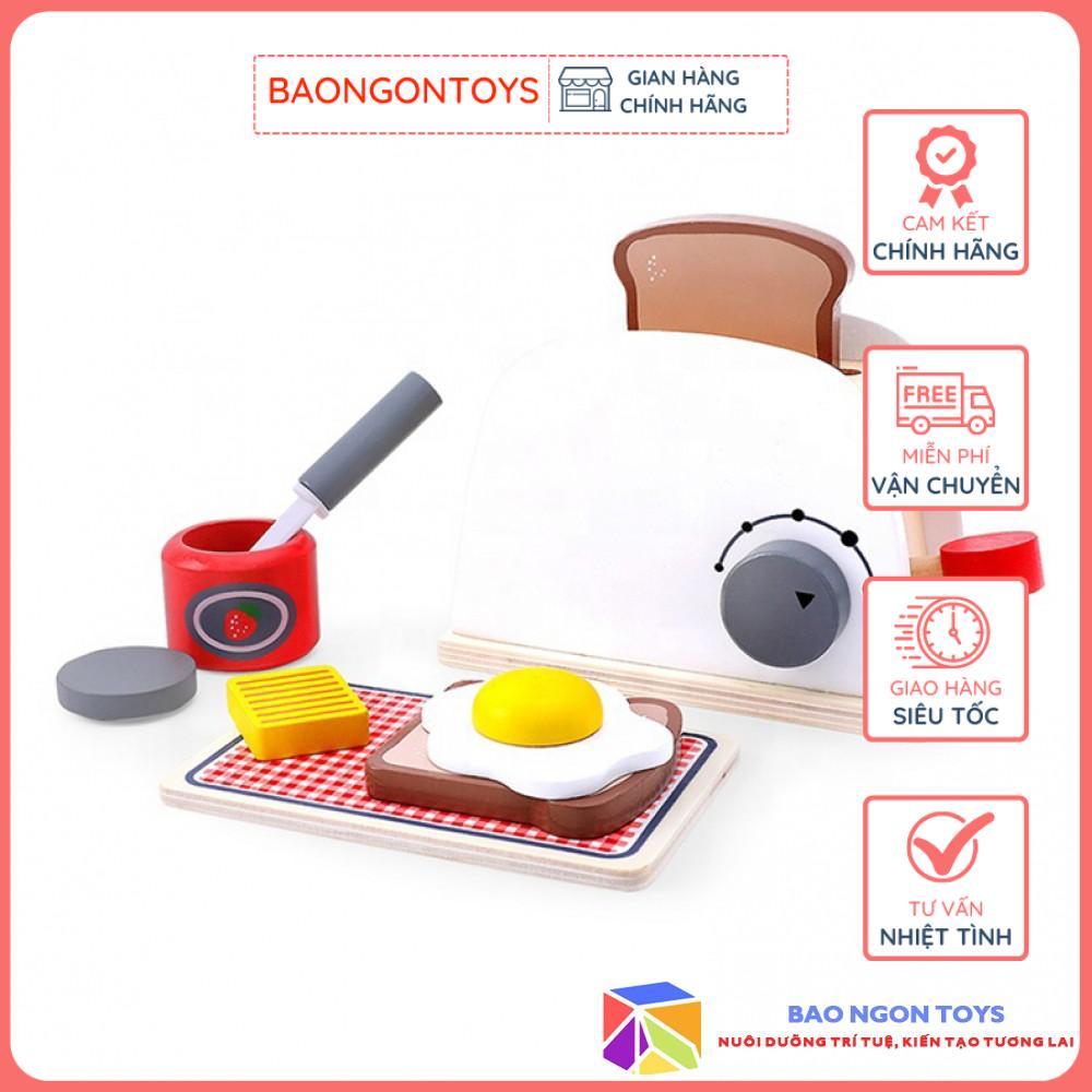 Đồ chơi nhập vai đầu bếp máy nướng bánh máy pha cà phê giúp bé phát triển ngôn ngữ và vui chơi với bạn bè DG47