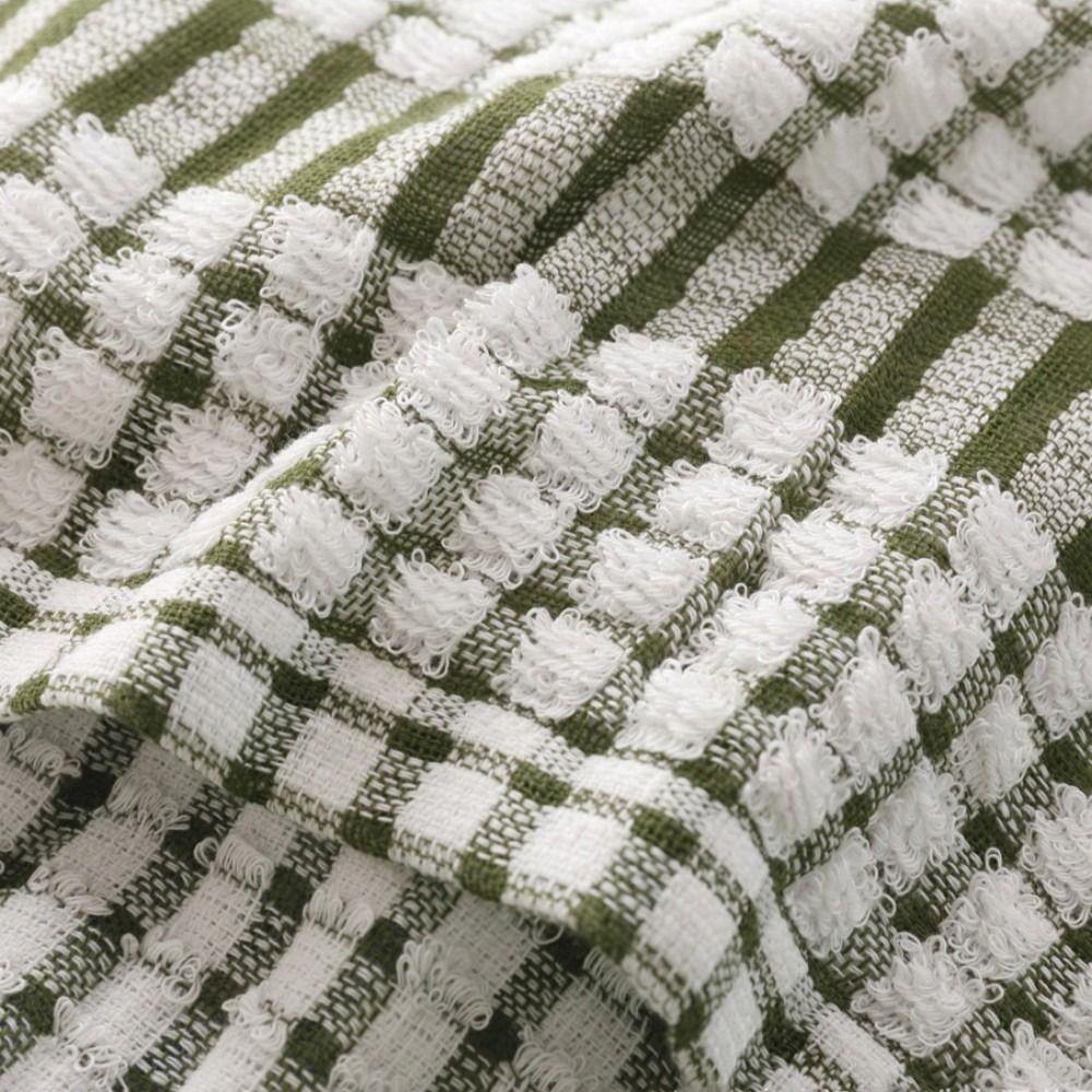 1 Khăn Lau Chén Dĩa Vải Cotton Thấm Hút Tốt