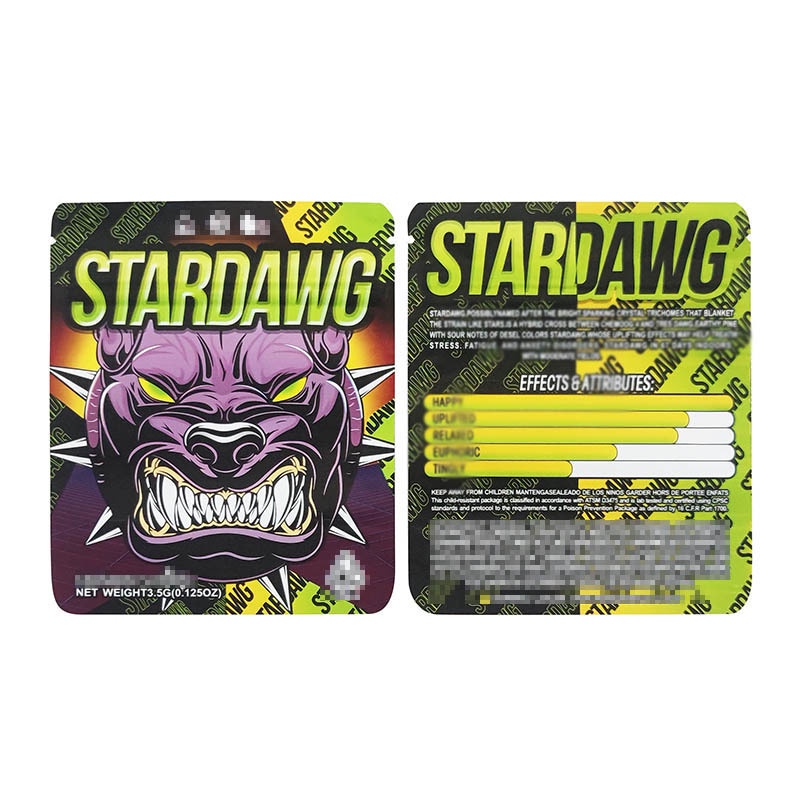Set 100 Túi Đựng Kẹo / Bánh Quy / Mã Vạch / Mã Vạch Có Khóa Kéo 10.5x12.5 + 2.5cm