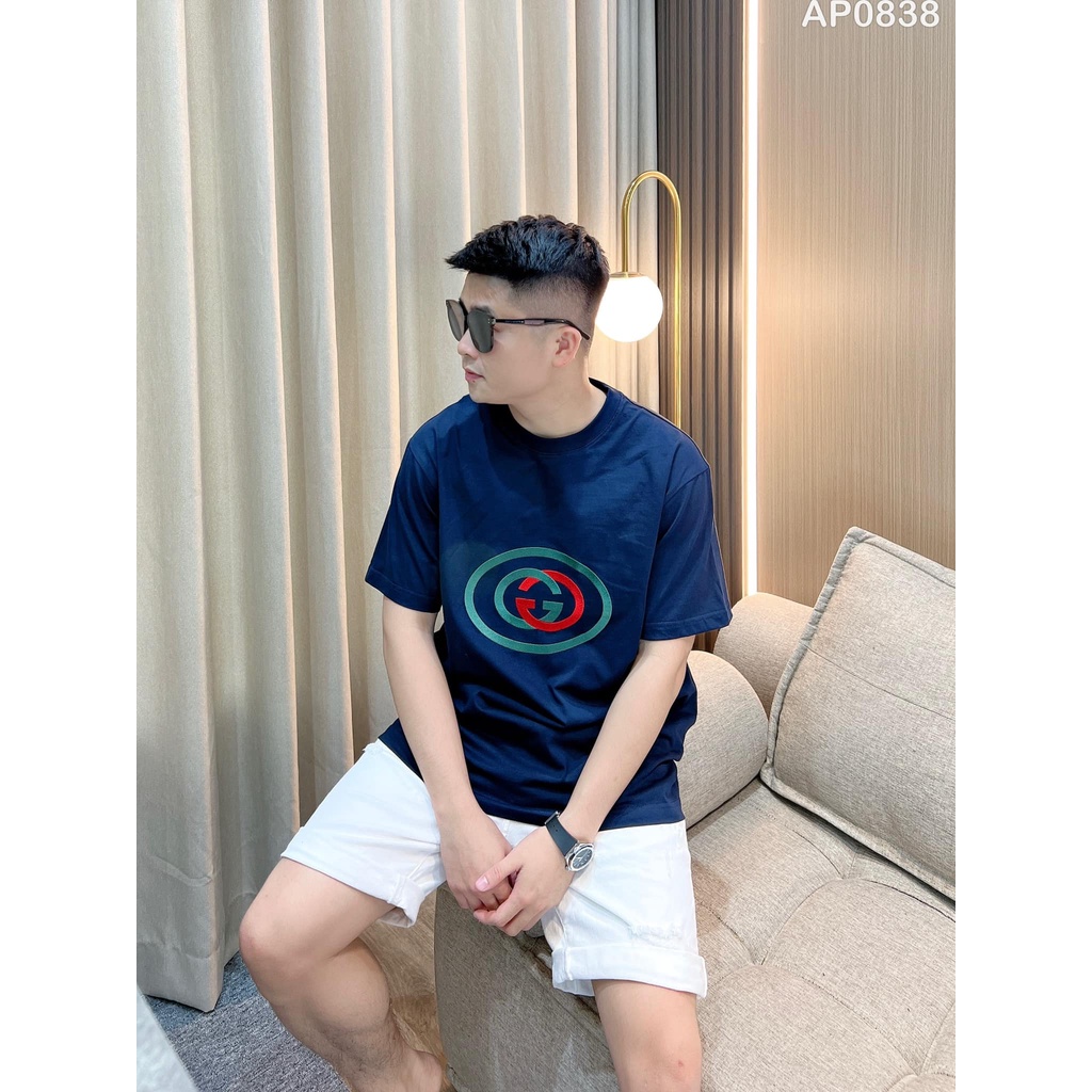 Áo phông GC, áo thun nam nữ chất liệu cotton 100% 012