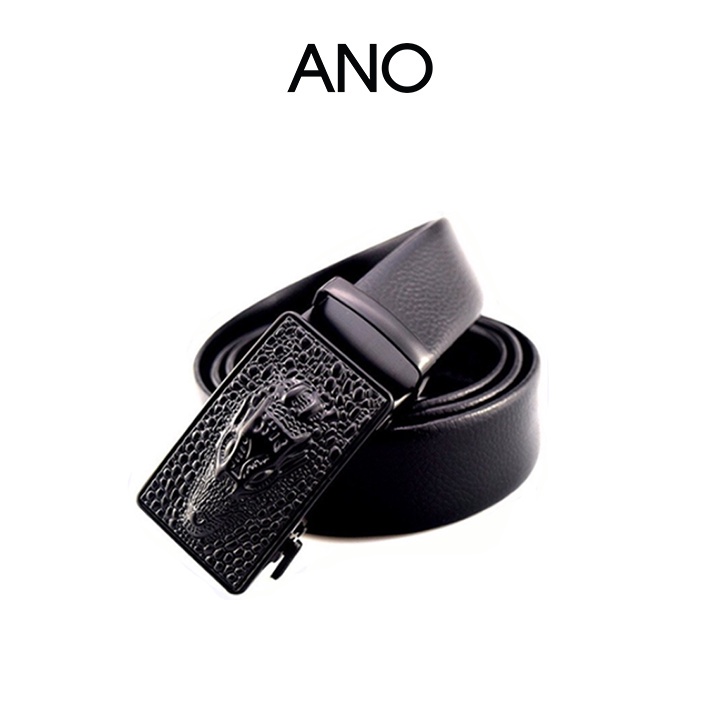 Thắt lưng nam ANO mặt cá sấu cao cấp khóa tự động TLN012 ®️