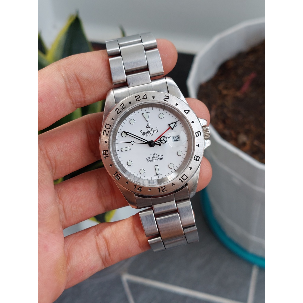 Đồng hồ nam Spadolini.Italia chạy pin hàng Si