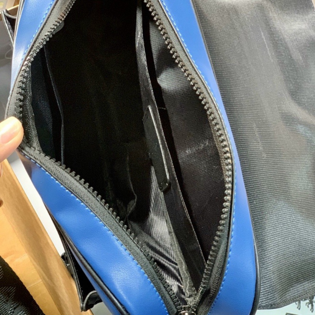 Túi đeo chéo nam Coac nắp gập khóa gài fullbox size 30