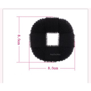 Dụng cụ độn búi tóc tròn donut DIY34