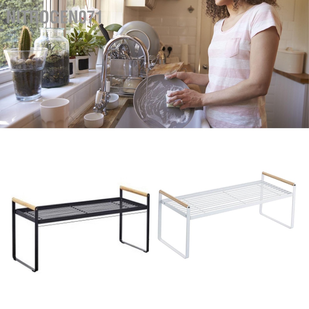 Kệ Để Đồ Nhà Bếp Sơn Tĩnh Điện Đa Năng,Giá Để Đồ Gia Vị,Bát Đĩa,Nồi Xoong,Lắp Ráp Dễ Dàng Và Sắp Xếp Gọn Gàng - Cho Seasoner Bowl - Nitrogen071