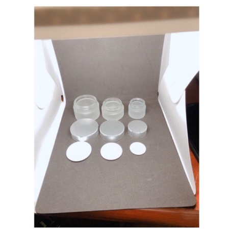 Hũ Triết Thủy Tinh Đựng Mỹ Phẩm Kem Hũ 5g 10g Đựng Triết Mỹ Phẩm,