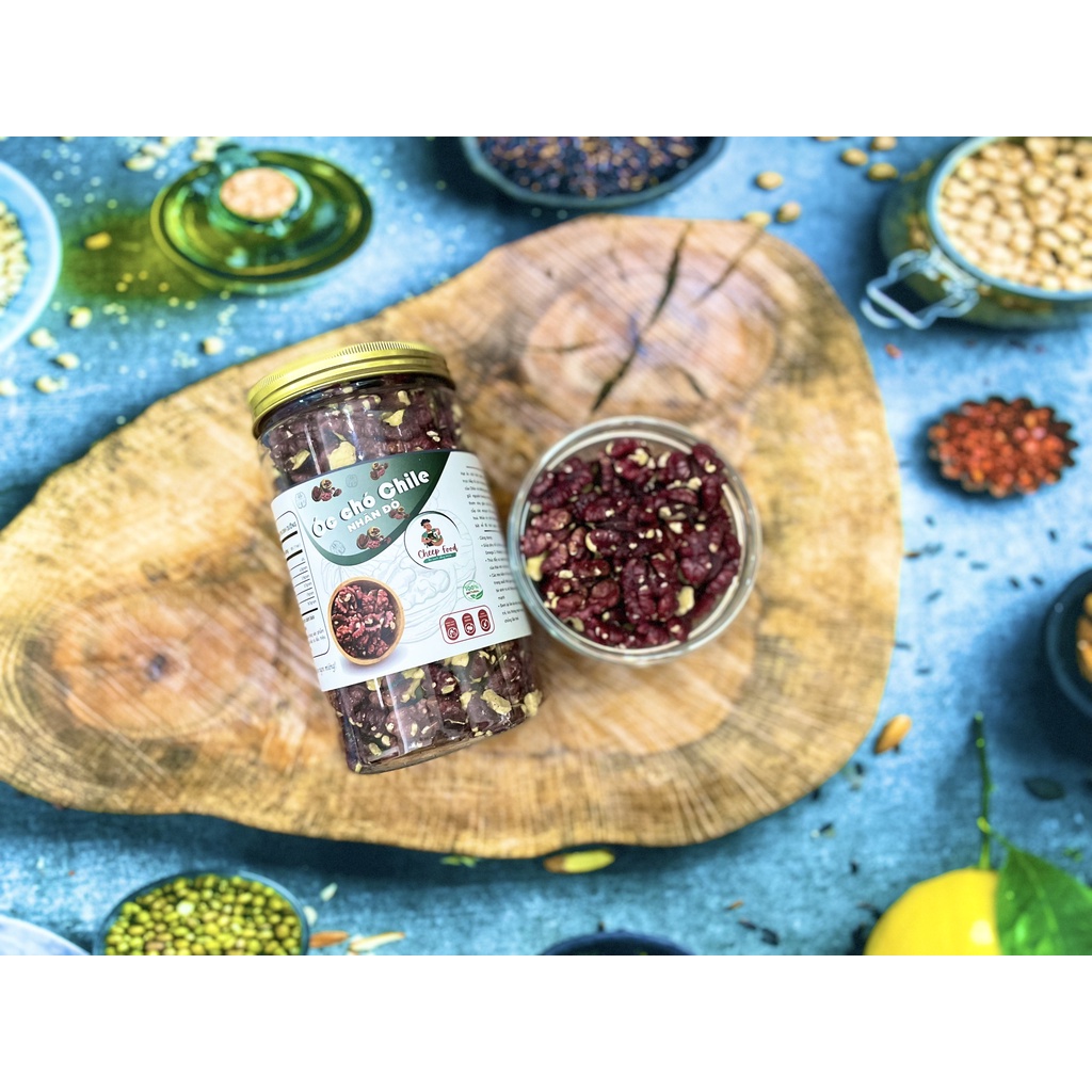 Hạt óc chó đỏ, óc chó vàng Chile