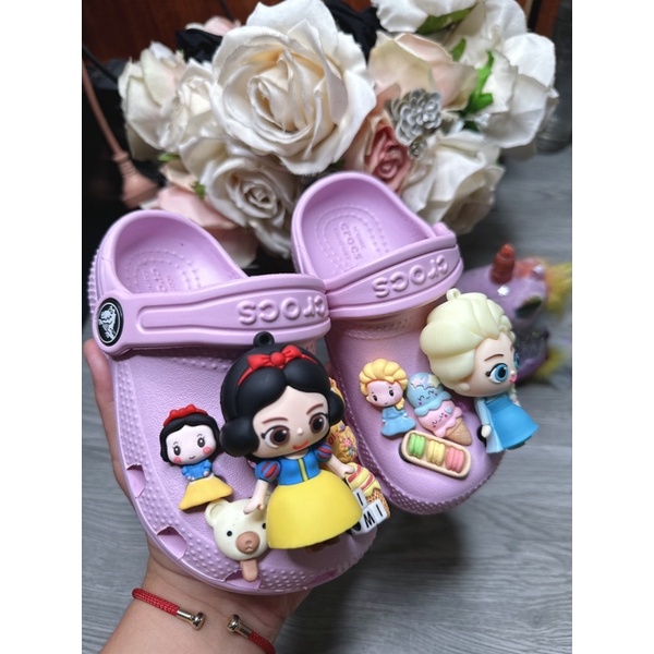 Dép có sẵn Công chúa,Elsa,pony,e bé túi trắng
