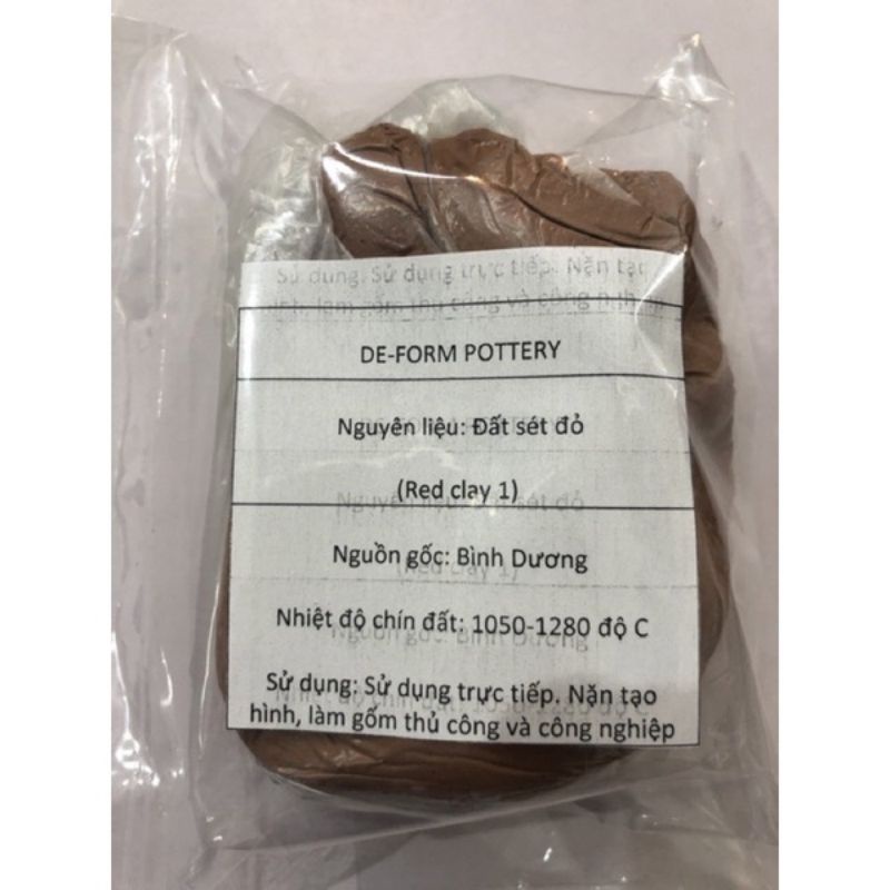 3KG Đất Sét Bát Ttràng, Đất Nặn Làm Gốm Nguyên Bản Tự Nhiên