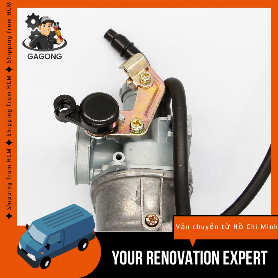 🔥Bộ chế hòa khí đa năng PZ19 19mm Carb cho 50 70 90 110 125cc ATV Quad 4 Wheeler Dirt Bike Xe máy Xe