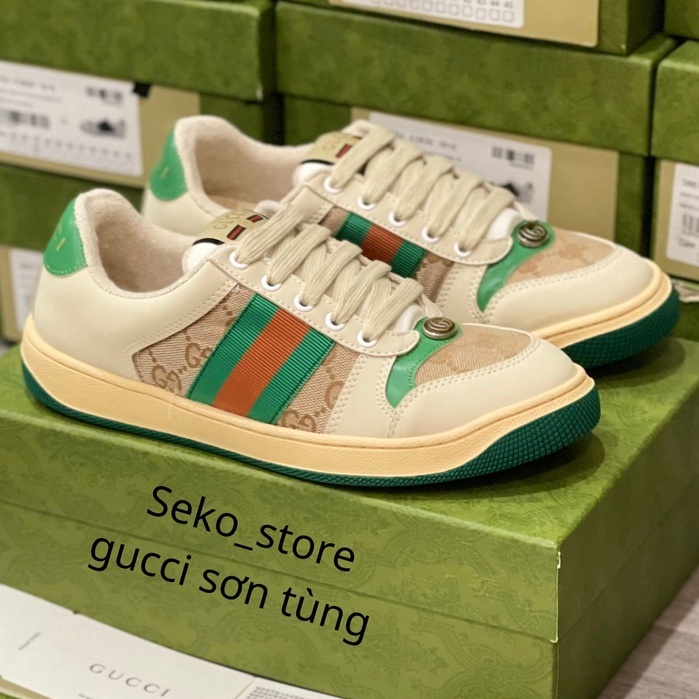 Giày Gucci Sơn Tùng Thể Thao nam nữ, Giày GC sơn tùng Hàng Cao Cấp Full Box Bill Size 36-43/Giày quảng châu