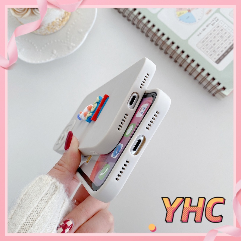 ốp iphone Hình Chú Vịt 3D Cho Iphone6 6splus 7 7plus 8plus XR X XS 11 12 Pro max Plus Promax max-065