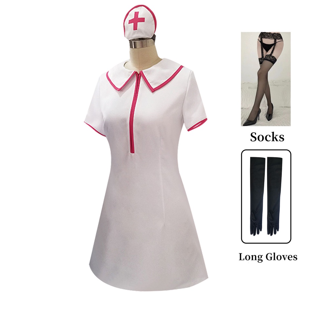 Trang Phục Cosplay Makima với Tóc Giả Reze