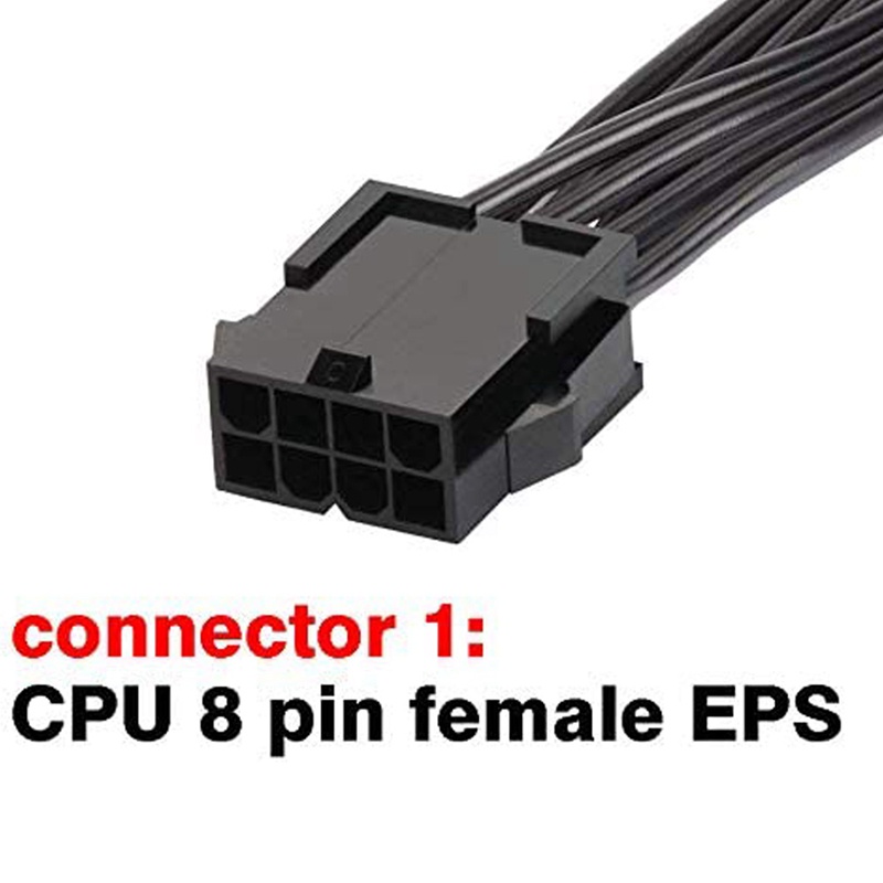 Cáp Nối Dài Nguồn EPS 8 Pin ATX CPU 8 Pin Nữ Đến 8 (4 + 4) Pin Nam EPS-12V Cáp Nối Dài Cho Bo Mạch C