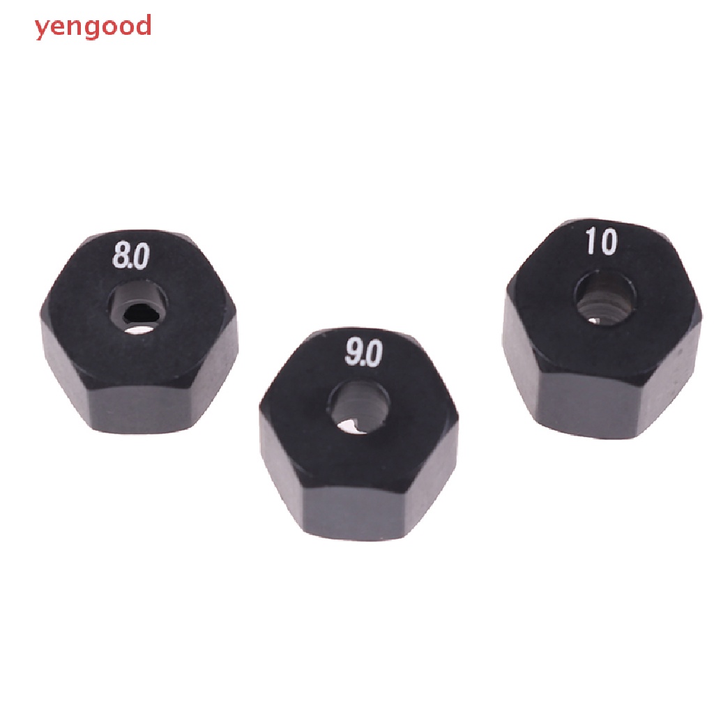 Set 4 Trục Bánh Xe 12mm Chuyên Dụng Cho Xe Hơi Điều Khiển Từ Xa HSP 1 / 10 8 9 10mm