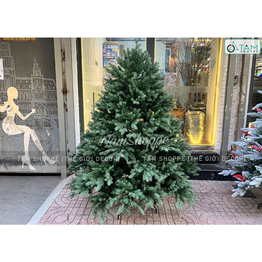 Cây thông Noel PE tự động lá y như thật 180-240-300cm X-TREE-19