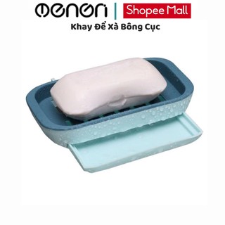 Khay Đựng Xà Bông Dán Tường BEECOOK Nhựa ABS Có Khay Thoát Nước Tặng Kèm Miếng Dán