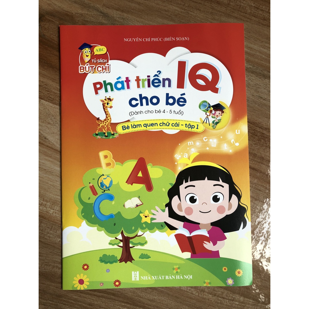 Sách - Combo Bộ Phát Triển IQ Cho Bé 4-6 Tuổi - 8 quyển