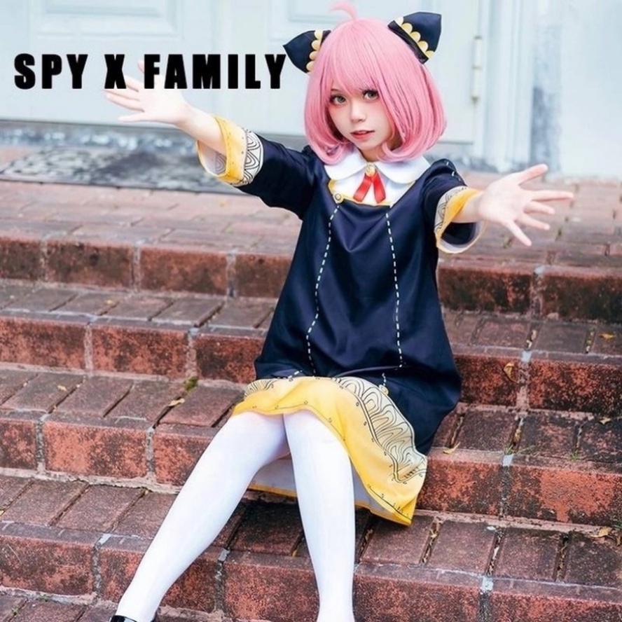 Bộ Đồng Phục Hóa Trang khóa Anya Forger anime Spy x Family Độc Đáo Vui Nhộn Cho Người Lớn Và | BigBuy360 - bigbuy360.vn