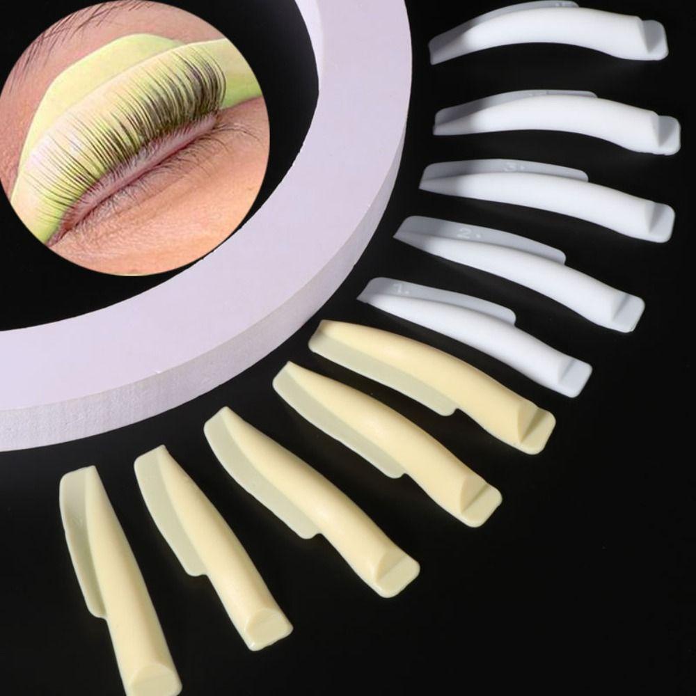 Hộp 5 Cặp Đệm Silicone Hỗ Trợ Nâng Lông Mi Tiện Dụng