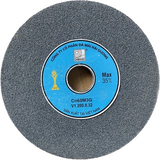 Đá mài trụ cn 60 cv1 m3 200.8.32 -đá mài kềm nghĩa - đá mài phá - hộp 25 viên