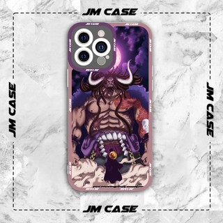 Ốp lưng iphone samsung xiaomi oppo cạnh vuông JMCase Kaido Anime Manga One Piece