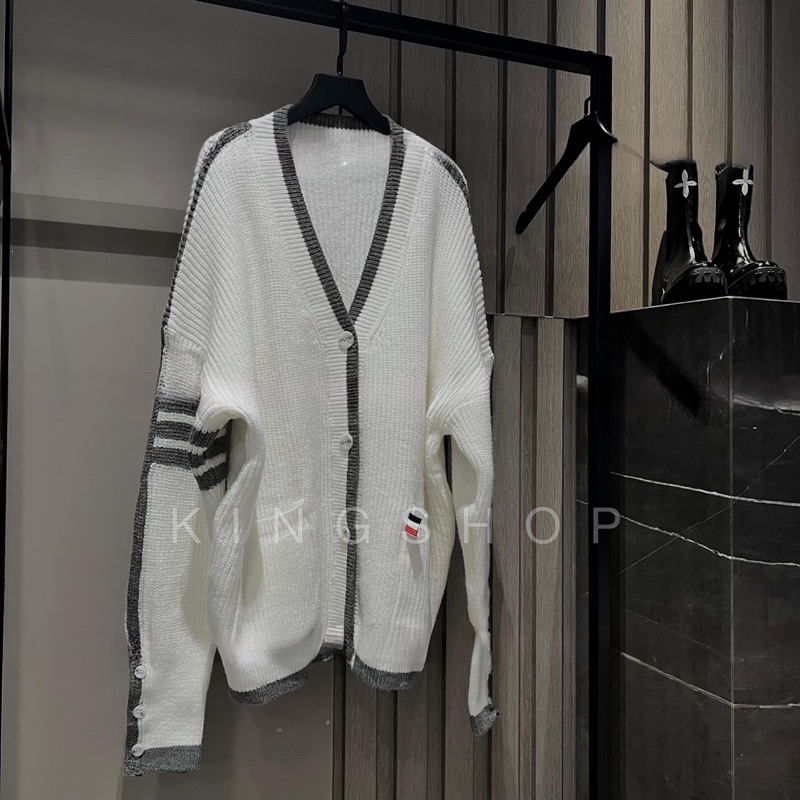 Áo Len Cadigan Thom Viền