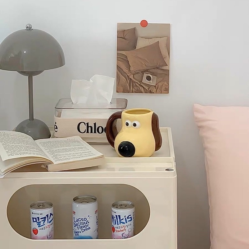 Cốc sứ chú cún con 500ml dễ thương - Một chút xinh