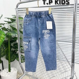 (10-25kg) Quần jean bé trai size nhí chất vải bò co dãn sịn đẹp