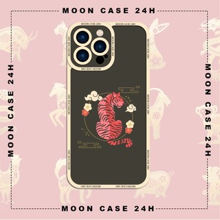 Ốp lưng iphone cạnh vuông Moon Case Họa Tiết Tuổi Dần /7plus/8/8plus/x/xs/11/12/13/14pro/max/plus/promax