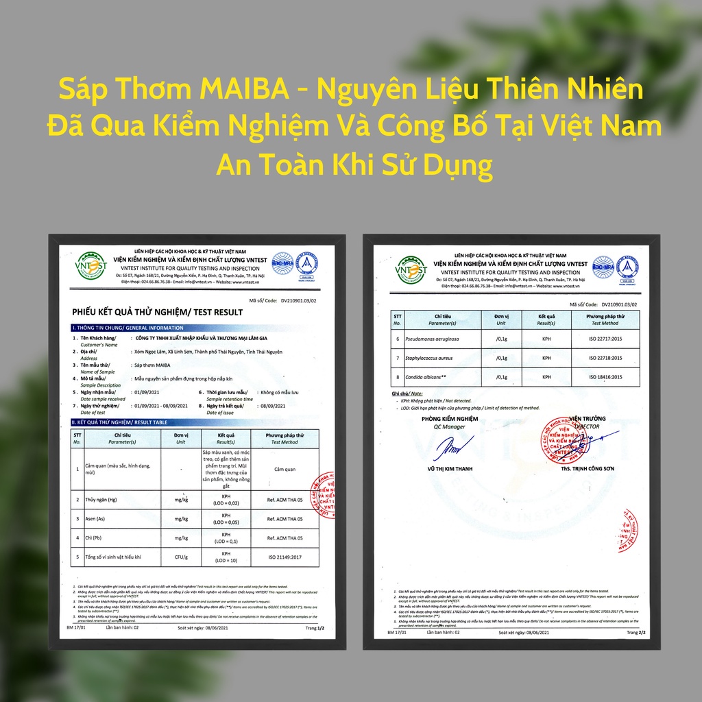 Sáp Thơm Hoa Khô MAIBA Để Tủ Quần Áo Giầy Dép Khử Mùi Thơm Phòng Hình Bầu Dục