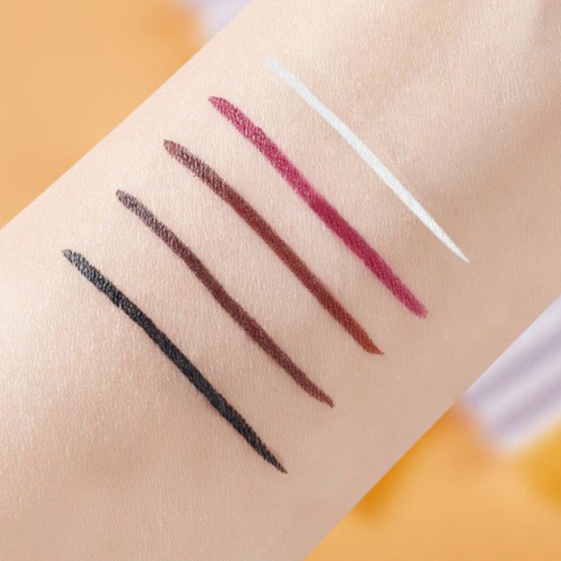 Bút Kẻ Mắt Dạng Lỏng Nhanh Khô Chống Thấm Nước Màu Trắng / Đen / Nâu