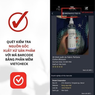 Xịt Thơm Quần Áo Fabric Perfume 250ml