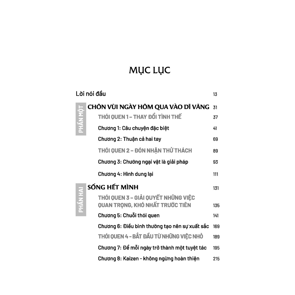 Sách - Sống Hết Minh Mỗi Ngày - 7 Thói Quen Giúp Bạn Hạnh Phúc Và Thành Công