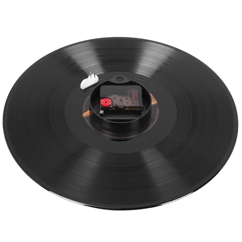 Đồng Hồ Vinyl Treo Tường Hình Đĩa Than Phong Cách Châu Âu Cổ Điển Trang Trí Quán Cà Phê / Bar zjvn