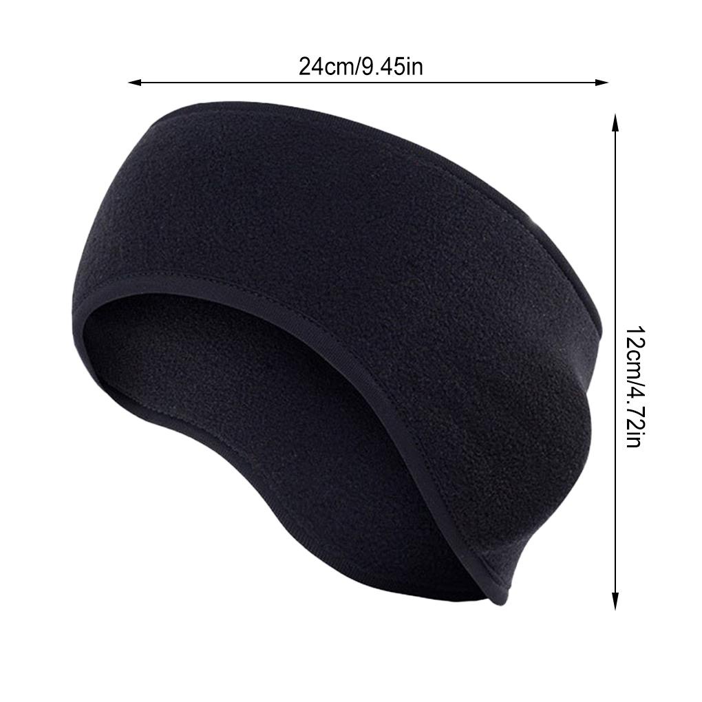 Chụp Tai Giữ Ấm Mùa Đông Màu Trơn Bảo Vệ Tai Khi Chơi Thể Thao