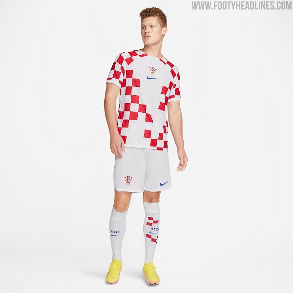 bộ bóng đá, đồ đá banh đội tuyển WC 2022 Croatia đỏ caro, Croatia xanh đen caro, áo bóng đá đội tuyển croatia,