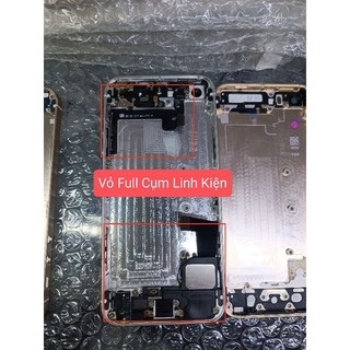 Vỏ 5S Vàng mới zin new.(Đủ khay +Phím)