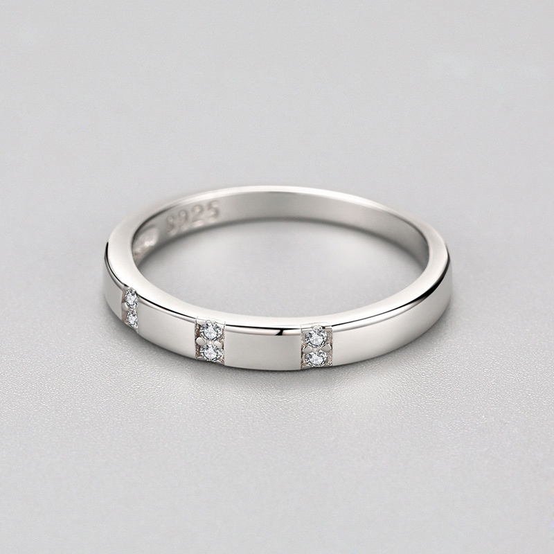 Nhẫn Nam Nữ CDE Classic Lumine Silver Ring CDE8053SV