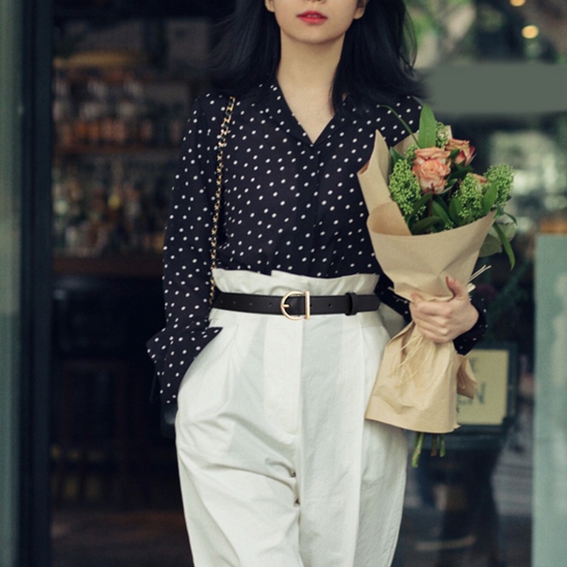 Thắt Lưng Chất Liệu Da Cao Cấp Thời Trang Dành Cho Nữ