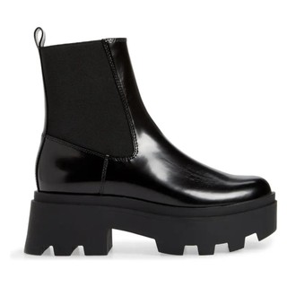 Boot đen cổ chun
