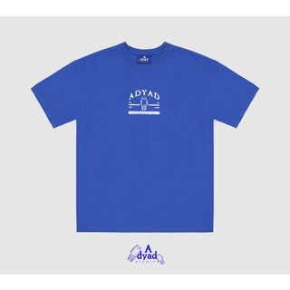 Áo Thun Xanh Tay Lỡ / Oversized Blue Tee - Adyad Studios