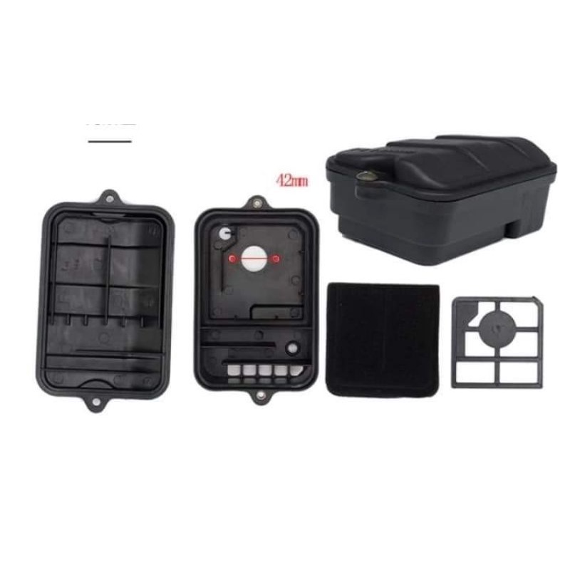 Bộ lọc gió, bô e bô hút máy Yamaha 2300 2600 2_3kw