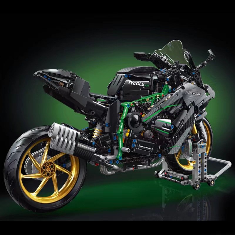 Đồ Chơi Mô Hình 3D Lắp Ráp TGL Siêu Xe Mô Tô Kawasaki H2R T4019  1:5