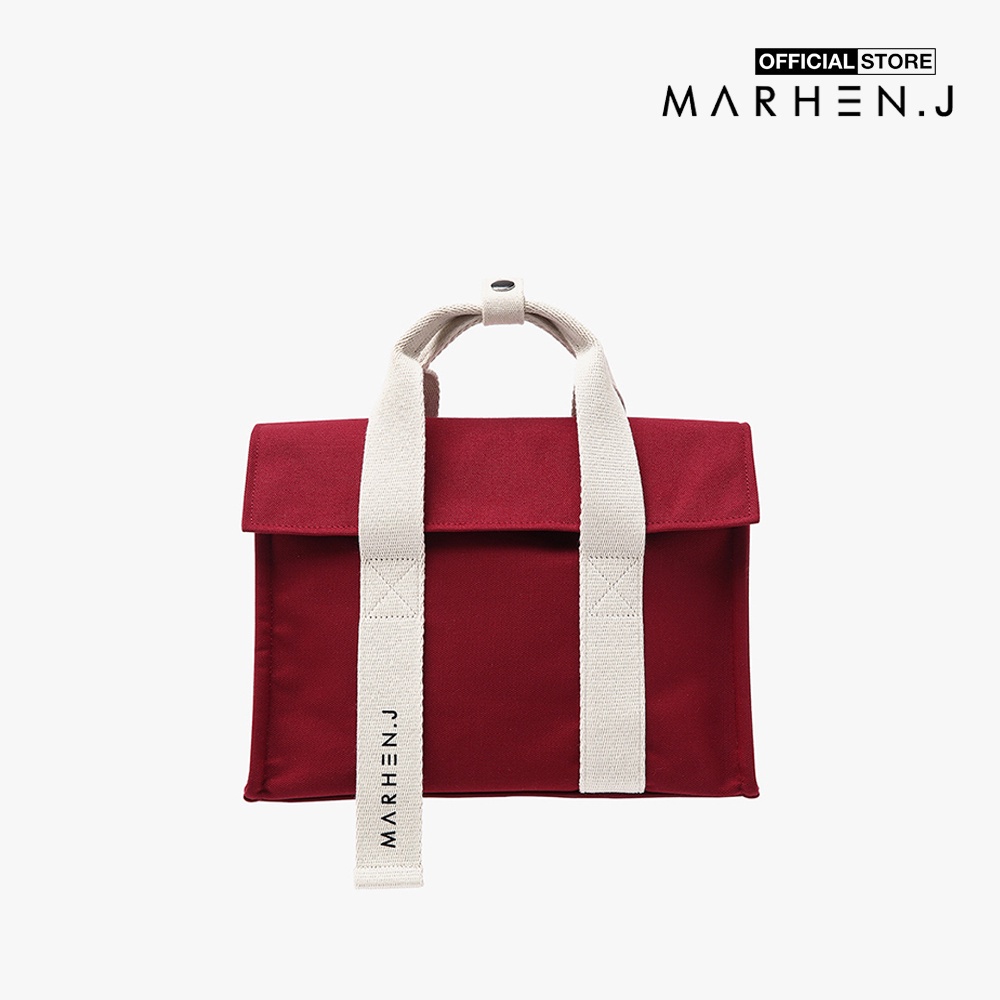 Marhen.J - Túi đeo vai chữ nhật nắp gập Roy Mini MJ19BROYMN-WI
