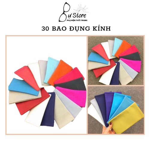 combo 30 bao da đựng kính
