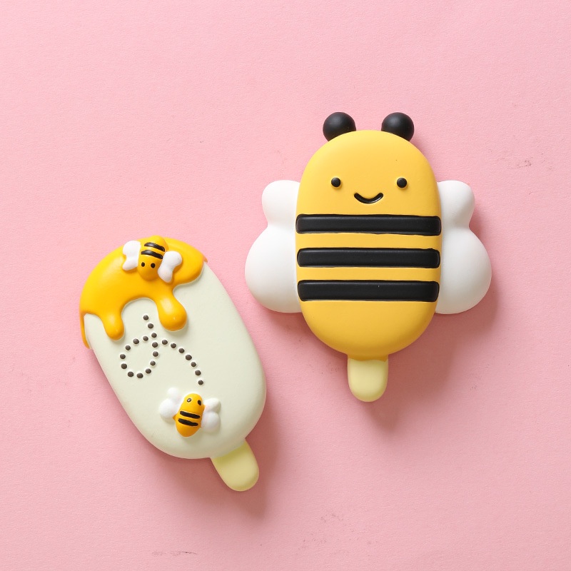 Hàng Mới Về Mới Nam Châm Dán Trang Trí Tủ Lạnh Hình Đồ Ăn 3D Sáng Tạo