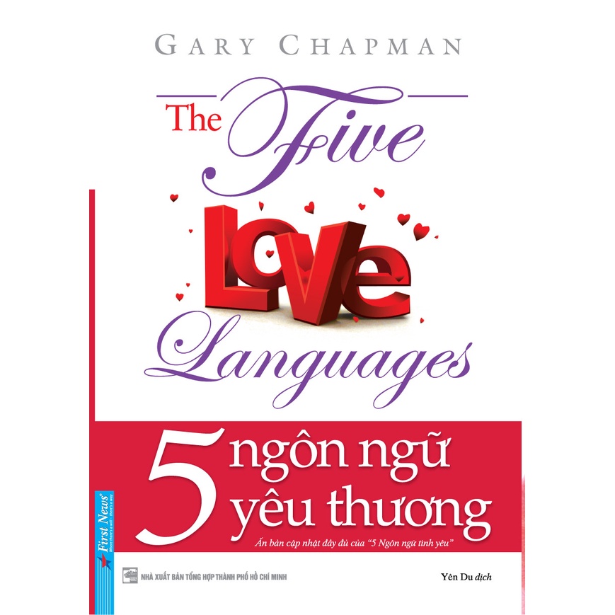 Sách Combo Yêu + 5 ngôn ngữ yêu thương First News