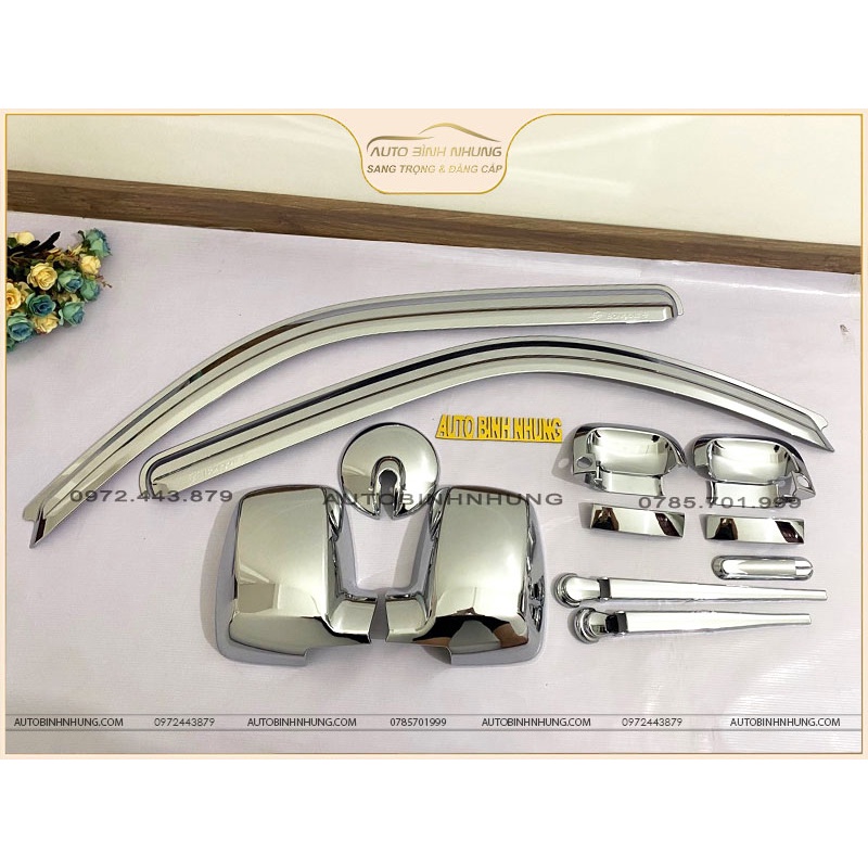 Đồ ốp mạ crom tráng gương xe KIA BONGGO,K250,k200.