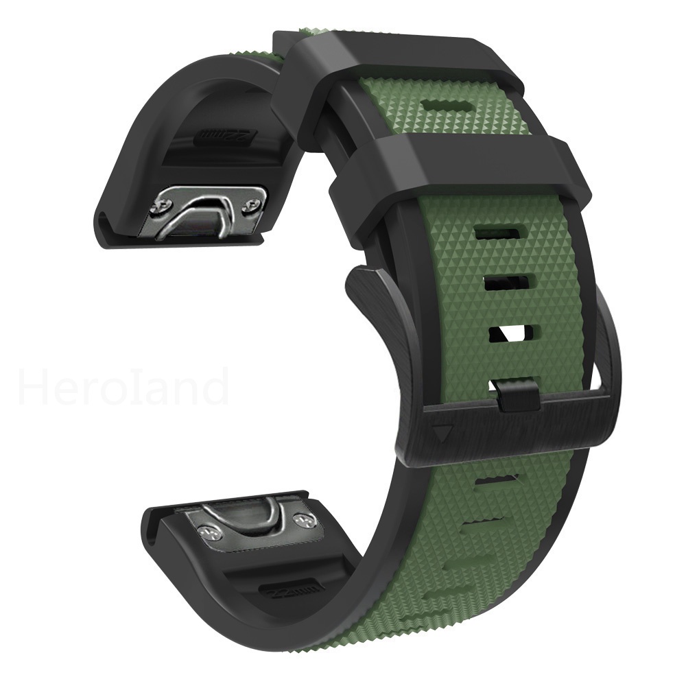Dây Silicon Thay Thế Cho Garmin Fenix 6X 6 Pro 7X 7 Fenix 5X 5 Plus Forerunner 935 22mm 26mm